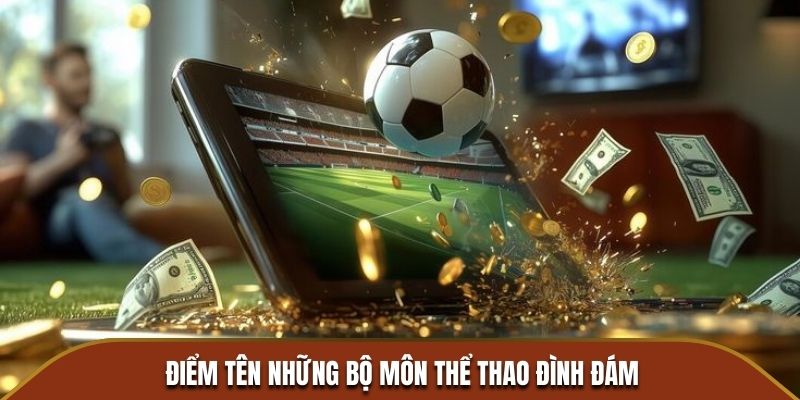 Điểm tên những bộ môn thể thao đình đám