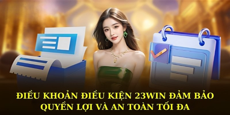 Điều khoản điều kiện 23Win đảm bảo quyền lợi và an toàn tối đa