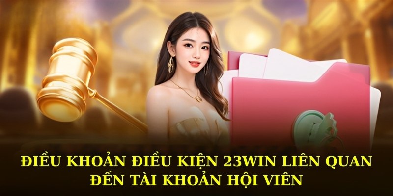 Điều khoản điều kiện 23Win liên quan đến tài khoản hội viên